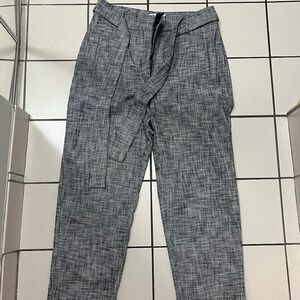 Wilfred Grey Pants with Waist Tie